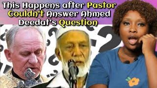 Pastor Cant Answer Ahmed Deedats Simple Question What Happened Next Will SHOCK You [upl. by Llesram]