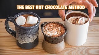 How to Make The Best Hot Chocolate Of All Time 4 ways [upl. by Jayme]