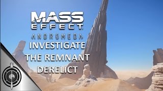 INVESTIGATE REMNANT DERELICT  Mass Effect Andromeda  Side Mission  Elaaden  Remnant Puzzle [upl. by Sturdivant]