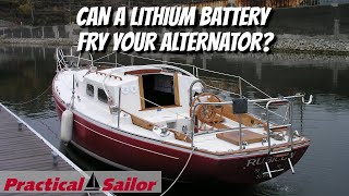 Can A Lithium Battery Fry Your Alternator [upl. by Ahseen986]