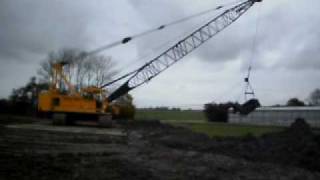 Dragline Verboon Maasland grondverzet [upl. by Connel]