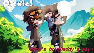 Mamas boy Daddys boyMemeNo ogPicnicTiccimaskTiccimask familyGL2 x CREEPYPASTA [upl. by Azerila]