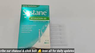 Systane Hydration UD drops for dryness irritationeye problems uses and side effects Medic Health [upl. by Ebony297]