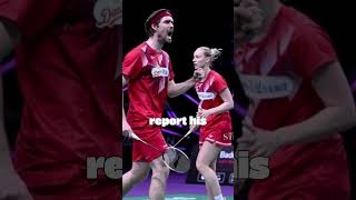 Alexandra Bøjes new international partnership badminton badmintondenmark boje [upl. by Adnilim660]