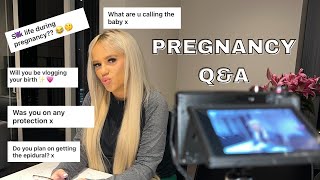 PREGNANCY QampA  S3X TALK CONTRACEPTION amp BABY NAMES [upl. by Atiuqat]