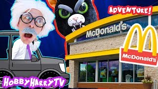 JAGUAR Wants McDonalds 100 Layer CHALLENGE with HobbyHarryTV [upl. by Aivatnuhs462]