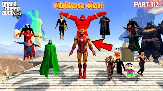 Multiverse Ghost Can Ironman Save Franklin Shinchan amp Pinchan Thor Died in GTA5 112 [upl. by Elinor]