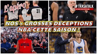 Nos  grosses déceptions en NBA cette saison [upl. by Ardena]