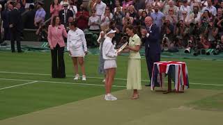 Unseeded to Unstoppable  All the Angles of Marketa Vondrousovas Wimbledon Triumph [upl. by Vergne505]