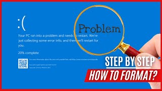 BLUE SCREEN PC OR LAPTOP StepbyStep Tutorial [upl. by Notlef]