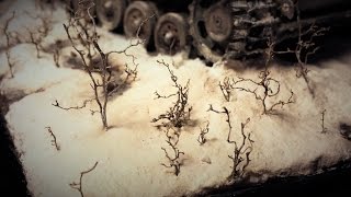 Building a Simple Winter Diorama  Winter Effects Tutorial PART 4 [upl. by Ahsenrad]