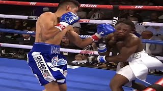 TKO round 12Emanuel Navarrete vs Isaac Dogboe 2Highlights [upl. by Lekzehcey]