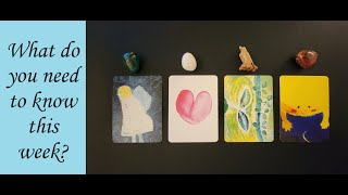 PICK A CARD What do you need to know this week featuring the Mannaca Oracle deck まんなか [upl. by Brew63]