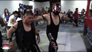 Cometa Jr y Sky Dragon Vs Misterio e Invictus Arena Coliseo San Pancho [upl. by Yendys255]