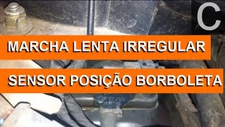 Dr CARRO Marcha Lenta Irregular e o Sensor Posição Borboleta [upl. by Gabriele]