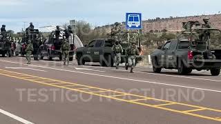 Fuerte enfrentamiento entre civiles y policía estatal en carretera a Jerez  Testigo Nocturno [upl. by Sinegold]