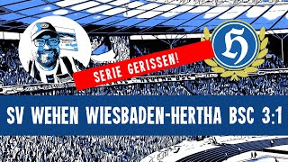 SVW Wiesbaden  Hertha BSC 31  Spielanalyse  27012024 [upl. by Eniamsaj357]