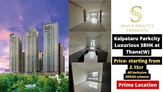 3BHK  Kalpataru  Kolshet Road  Thane Real Estate  Mumbai  thane 3bhk realestate [upl. by Lavinie380]