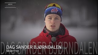 Dag Sander Bjørndalen  skiskyting [upl. by Uriia]