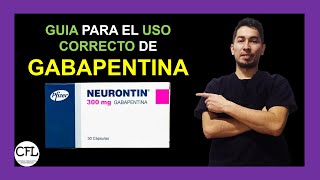 GABAPENTINA Cápsula💊 Para que sirve NEURONTIN y como USARLA INFORMACION COMPLETA ☑️ [upl. by Evelc]