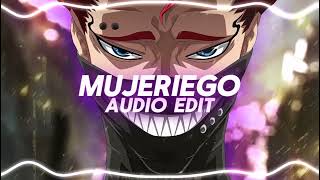 mujeriego  ryan castro edit audio [upl. by Nuahsyt874]