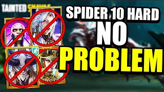 Spider 10 Hard Speed Run NO KYMAR NO YUMEKO Test Server [upl. by Htiduy]