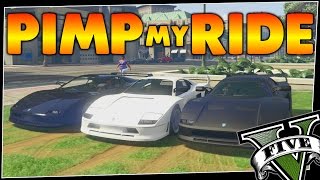 GTA 5  Pimp My Ride 207  GROTTI TURISMO CLASSIC  Car Customization Competition [upl. by Borchers]