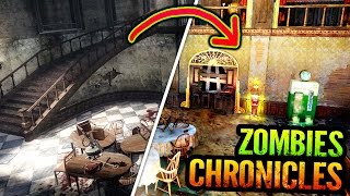 BO3 ZOMBIES CHRONICLES KINO DER TOTEN GAMEPLAY COMPARISON TRAILER BO3 Zombies Chronicles Kino [upl. by Baecher51]