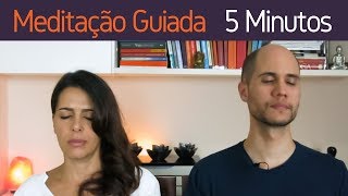 Meditação Guiada de 5 Minutos  Mindfulness presença calma e foco [upl. by Tterraj866]