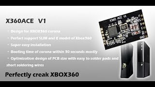 X360Ace boot immediati xbox 360 Slim Corona RGH [upl. by Samoht]