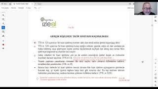 VİDEO 4 SGS TİCARET HUKUKU Tacir 1 [upl. by Annaerda819]