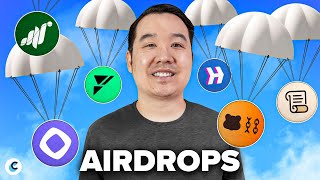 Top Crypto Airdrops That You Cant Miss How To Qualify [upl. by Madea202]