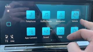 VW Atlas Infotainment Vehicle Menu [upl. by Backer]