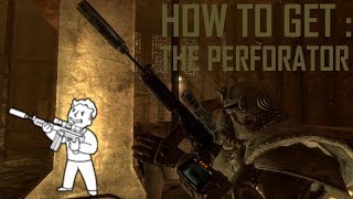 How to get  THE PERFORATOR  Weapon Stats [upl. by Slaby968]