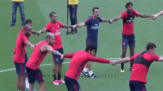 Neymar First Training in PSG  ft Dani Alves Lucas Thiago Silva 04082017 [upl. by Grimonia]