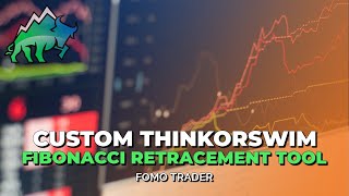 CUSTOM THINKORSWIM FIBONACCI RETRACEMENT TOOL [upl. by Possing866]