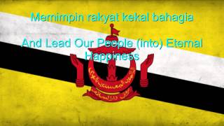 Allah Peliharakan Sultan  Brunei National Anthem English Lyrics and Translation [upl. by Eiramnna949]