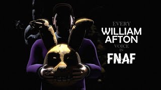 Every william afton voice line in FNAF FNAF SFM [upl. by Oicelem60]