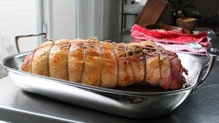 Boneless Whole Turkey for Thanksgiving  How to Bone Stuff amp Roast a Whole Turkey [upl. by Agueda]