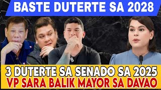 3 DUTERTE TATAKBONG SENADOR SA 2025BASTE FOR PRESIDENT 2028 [upl. by Kerred]