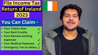 Income Tax Ireland 2023  Step by Step process  JoshingAroundYouTube [upl. by Lili14]