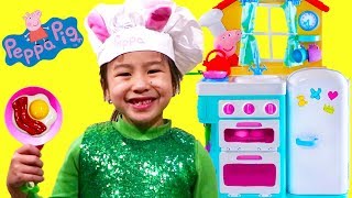 Jannie Pretend Play Cooking Kitchen Toyset [upl. by Docilu]