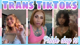 Trans MTF TikToks  Pride day 13 [upl. by Riaj702]