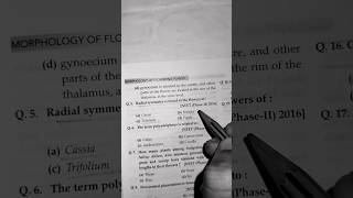 Morphology of flowering plants NEET PYQ [upl. by Shushan]