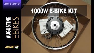 REVIEW Powerful 48V 1000w E Bike Conversion Kit [upl. by Annavoj]