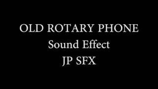 Old Rotary Phone dialing and sounds effect [upl. by Constantin]