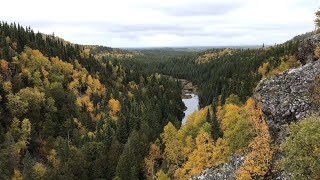 ROUYNNORANDA  CANADA  PARC AIGUEBELLE AUTOMNE  SENTIERS PAYSAGES amp TRAVERSE [upl. by Jestude]