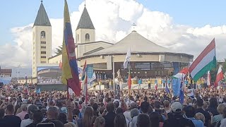 Medjugorje 34th Mladifest Youth Festival Opening ceremony [upl. by Ygief313]