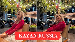 KAZAN NIGHT STREET LIFE 🇷🇺 Secret courtyards with bars in the city center Walking tour [upl. by Burnham]