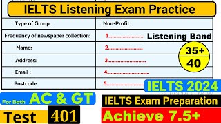 IELTS Listening Practice Test 2024 with Answers Real Exam  401 [upl. by Ahsinad568]